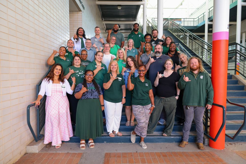Staff Council members